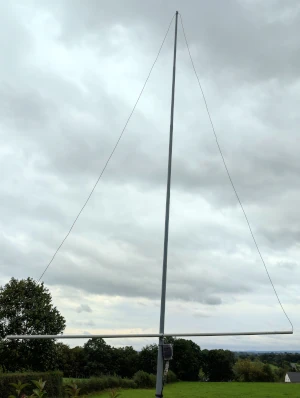 delta loop antenna for 40 MHz